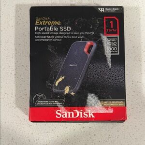 SanDisk Extreme Portable SSD 1TB